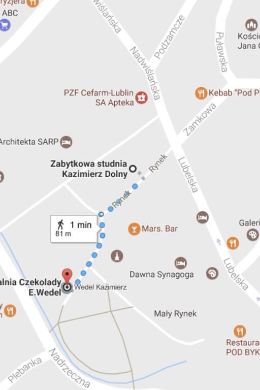Dom Goscinny Browarna 4 Kazimierz Dolny Exteriér fotografie